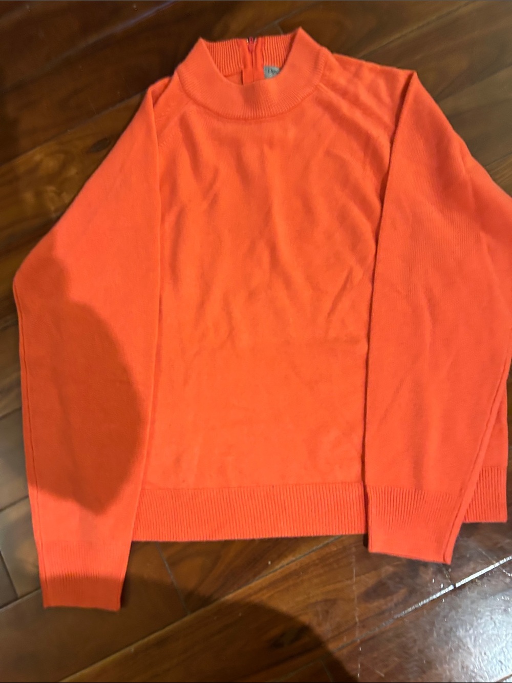 Designers Originals Vibrant Orange Turtleneck Sweater